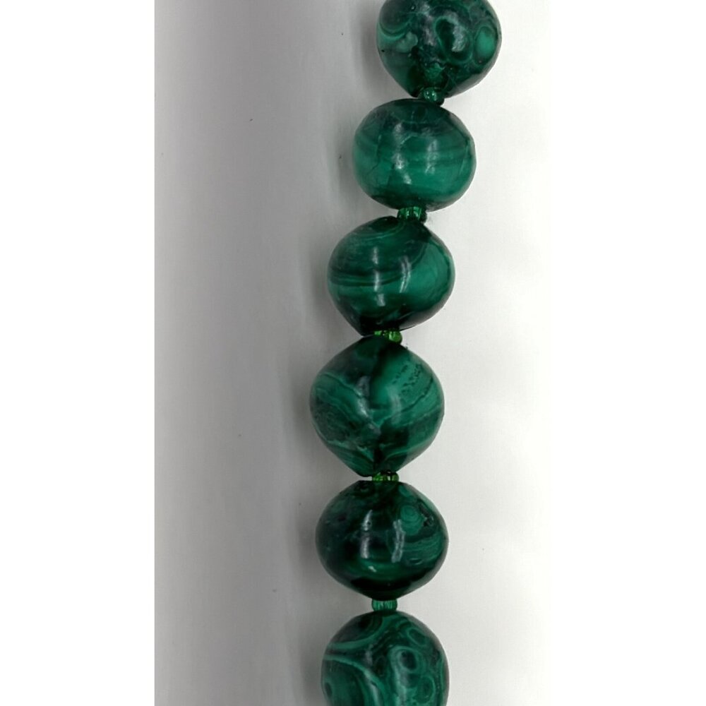 Malachite Beaded Necklace - Picture 16 of 16